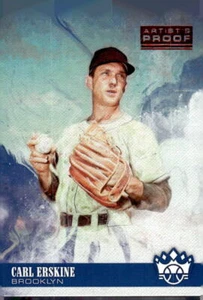 2018 Panini Diamond Kings #36 Carl Erskine Artist's Proof Red - Picture 1 of 2