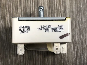 Frigidaire Kenmore Range Small Surface Element Switch 316436000 AP3890378 #2 - Picture 1 of 8