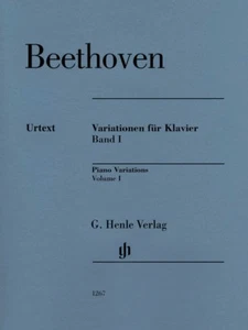 Beethoven Piano Variations Volume 1 Revised Edition Book NEW 051481267 - Picture 1 of 1