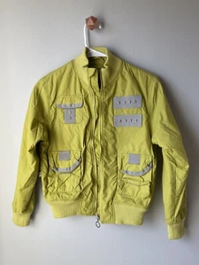 Youth Outerwear Size M  10-12 Jacket  Bright Green With Fleece Lining - Picture 1 of 4