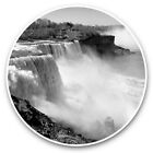 2 x Vinyl Stickers 20cm (bw) - Niagara Fall USA America  #41564