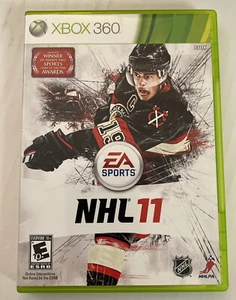 NHL 11 (Microsoft Xbox 360, 2010) Video Game with Manual- No scratches - Picture 1 of 3