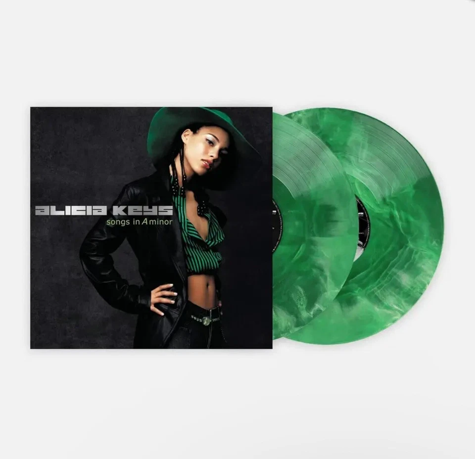 Alicia Keys Songs In A Minor VMP Green Galaxy Colored Vinyl 2LP RARE New - Image 1 of 1