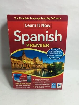  Learn It Now Spanish Premier For Windows/Mac - Image 1 of 4