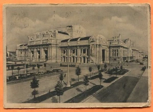 Milan Italy Central Railway Station Postmarked 1938 - Picture 1 of 3