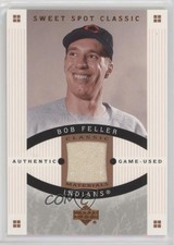 2005 Upper Deck Sweet Spot Classic Classic Materials Bob Feller #CM-BF HOF