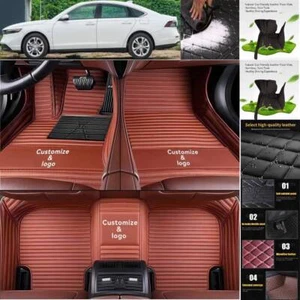For Lexus ES Car Floor Mats All Weather Custom Auto Carpet Waterproof Cargo Pads - Imagen 1 de 16