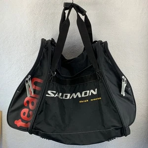 Salomon Team First Series Duffel Bag XL Black Large Gear Travel Gym - Picture 1 of 10
