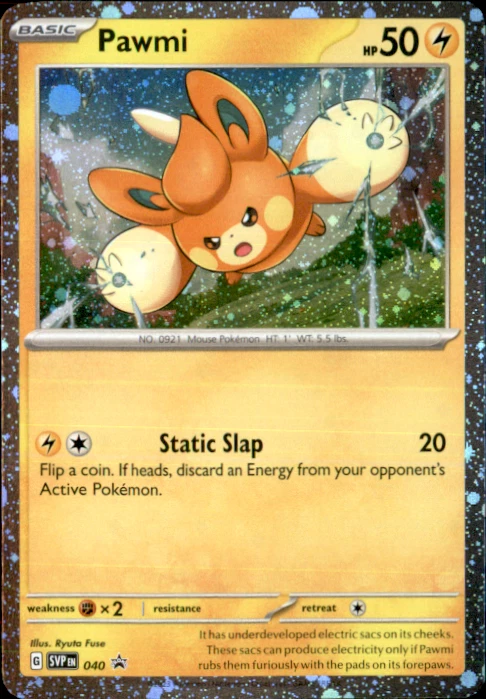 Pawmi - 040 (Cosmos Holo) - SV: Scarlet & Violet Promo Cards - Image 1 of 2