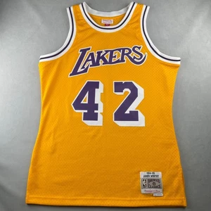 Camiseta de Los Angeles Lakers para hombre M amarilla Mitchell & Ness HWC NBA James Worthy 42 - Imagen 1 de 6