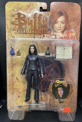Figura de acción Buffy the Vampire Slayer Dark Witch Willow exclusiva de CineQuest NUEVO Foto 1 de 2