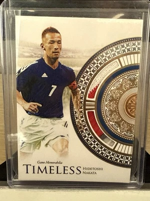Parche de juego Futera 2021 único fútbol atemporal #TL08 Hidetoshi Nakata Japón 10/15 Foto 1 de 3