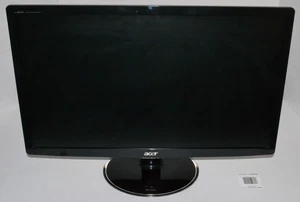 Acer 23" Backlit Widescreen LCD Monitor PC Computer Home Video (S232HL) HDMI VGA - Picture 1 of 6