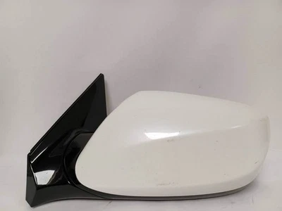 2017-2018 Hyundai Santa Fe Left Driver Side View Door Mirror Non-Heated White Foto 1 de 4