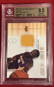 2000-01 UD Ultimate Collection - Ultimate Game Jersey Kobe Bryant #KB-J BGS 9.5 - Imagen 1 de 10