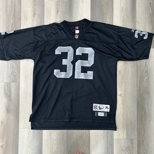 Vintage NFL Los Angeles Raiders Marcus Allen #32 Mens Reebok XL JERSEY Throwback - Picture 1 of 8