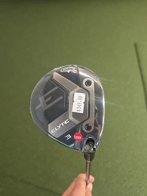 Novo Callaway Elyte 3 Madeira Rígida Flex Denali Eixo de Carvão com Tampa de Cabeça Destro - Imagem 1 de 4