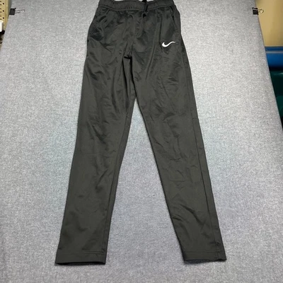 Nike Dri-FIT Men's Track Pants Size M Black Tapered Warm Up Training Joggers - Image 1 of 4