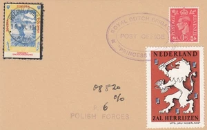 WW2 Polish Forces – Dutch Brigade / Princess Irene Philatelic Cover - Picture 1 of 2