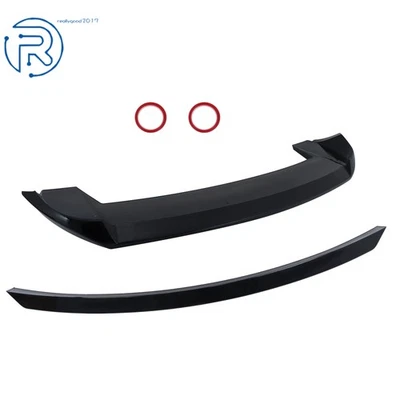 For Jeep Grand Cherokee 2013-2021 Spoiler Roof Rear + Mid Wing Tail Gate Black - Image 1 of 4