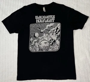 Blackwater Holylight LG 21” X 28” Band Moon Mushroom Cosmic Trippy Graphic Shirt - Bild 1 von 7