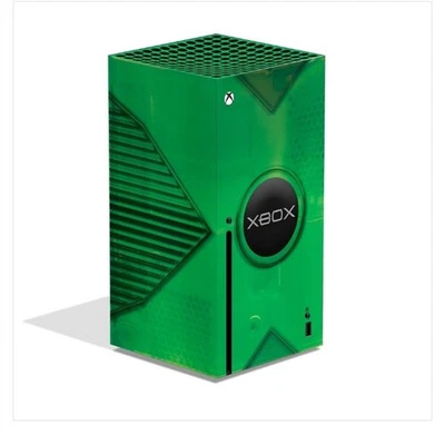 Retro Green Xbox Series X Vinyl Skin Wrap - Image 1 of 3