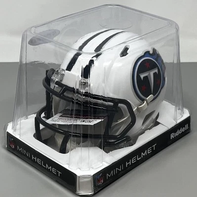 Kevin Mawae Tennessee Titans Autograph Signed Mini Helmet JSA Authentic - Image 1 of 3