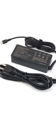 65W USB-C Charger Type-C Adapter For Lenovo ThinkPad X1 Carbon Yoga ADLX65YLC3A - Image 1 of 4