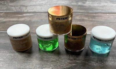 (5) Peter Thomas Roth 24K Gold Water Drench Cucumber Gel Mask Pumpkin 1.7oz. Lot - Image 1 of 4