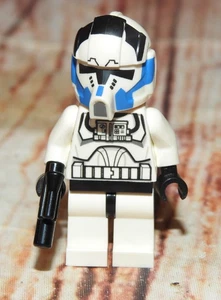 LEGO Star Wars Clone Wars 501st Clone Trooper Pilot Minifigura sw0439 75004 - Imagen 1 de 8