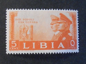 ITALIA,ITALY Colonie LIBIA 1941 Fratellanza d'armi 5c arancio MNH** ss 171 - Picture 1 of 2