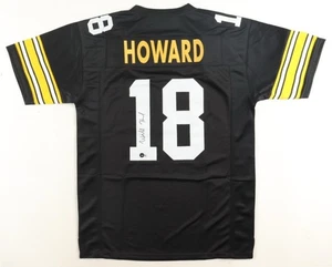 Maglia personalizzata firmata Will Howard Pittsburgh Steelers (Beckett) XL - Foto 1 di 3