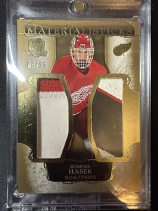 Dominik Hasek Material Sticks Patch 01/25 2023-24 The Cup MS-DH Red Wings - Picture 1 of 2