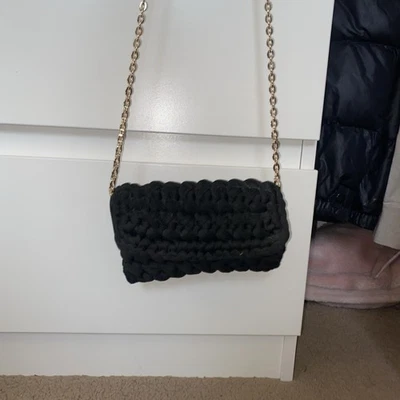 H&M Across Body Tiny Black Bag - Image 1 of 4