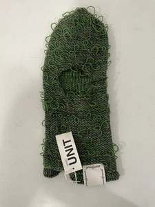 NWT Greedy Unit Greedy Unit Unique Color Green Face Mask - Picture 1 of 2