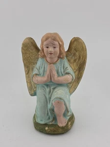 Vtg 1940 Christmas Nativity Paper Mache Composition Angel Germany - Picture 1 of 9