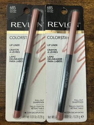 Revlon Colorstay Longwear Lip Liner #685 Natural 0.01Oz New in Package - 2 Pack - Image 1 of 3