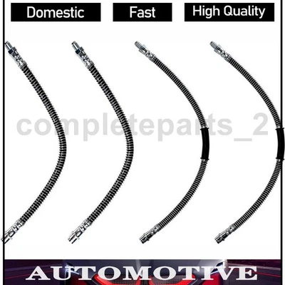 Brake Hydraulic Hose Fits 2007-2010 Mercedes-Benz CL550 Sunsong 4pcs - Image 1 of 4
