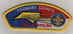 Piedmont (NC) Council CSP, SA-3, 75th Anniv. Scouting, Yellow Brd., Mint! - Picture 1 of 1