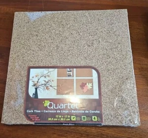 Cork Tiles, Cork Board, 12" x 12", Corkboard, Wall Bulletin Boards, Natural, ... - Picture 1 of 3