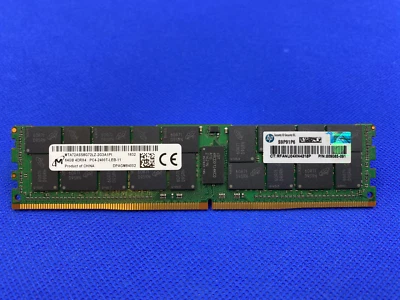 809085-091 HPE 64GB 4Rx4 PC4-2400T DDR4 MEMORY 805358-B21 819413-001  - Image 1 of 4