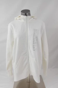 Bengals Zip Up Hoodie White Women's Size XXL New with Tags - Picture 1 of 4