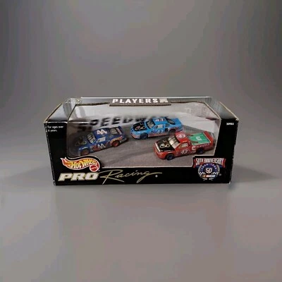 Hot Wheels Pro Racing NASCAR 50 Aniversario Edición Especial Jugadores Caja Set Foto 1 de 4