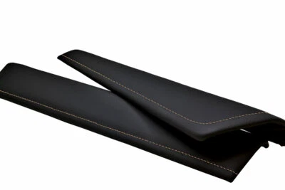 Door Panel Upper Trim Cover for Subaru BRZ Scion GRS Toyota 13-20 Beige Stitch - Image 1 of 4