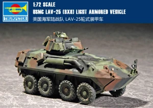 USMC LAV-25 8X8 VEHÍCULO BLINDADO LIGERO 1/72 tanque modelo trompetista kit07268 - Imagen 1 de 5
