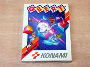 Juego de cartuchos MSX - Q*Bert de Konami / QBert - Imagen 1 de 5