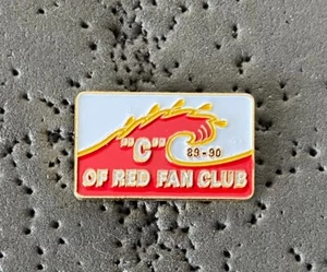 Calgary Flames "C" of Red Fan Club 89-90 NHL Hockey Pin - Bild 1 von 2