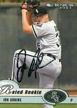 Jon Adkins autographed Baseball Card (Chicago White Sox) 2002 Donruss #44 - Image 1 of 1
