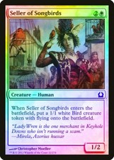 Seller of Songbirds FOIL Return to Ravnica PLD White Common MTG CARD ABUGames