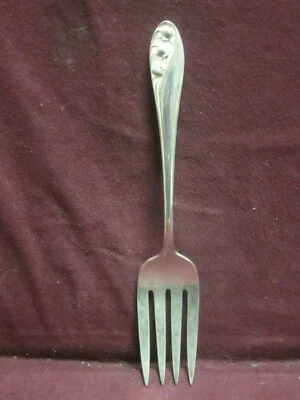  Gorham Sterling LIRIO DEL VALLE HORQUILLA CARNE FRÍA 8 1/8" 71g Sin Monograma   Foto 1 de 4